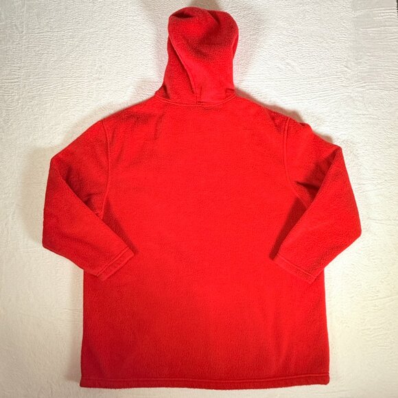 Disney Mickey Mouse Fleece Jacket Adult Woman 2X Red Hooded Full Zip Pockets - Picture 6 of 9